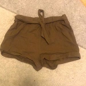 Small Shein Green Shorts